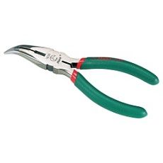 Плоскогубцы-длинногубцы изогнутые Hans, 1836-06