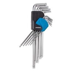 CS11129XL Набор угловых ключей Torx экстра длинных 9шт. 